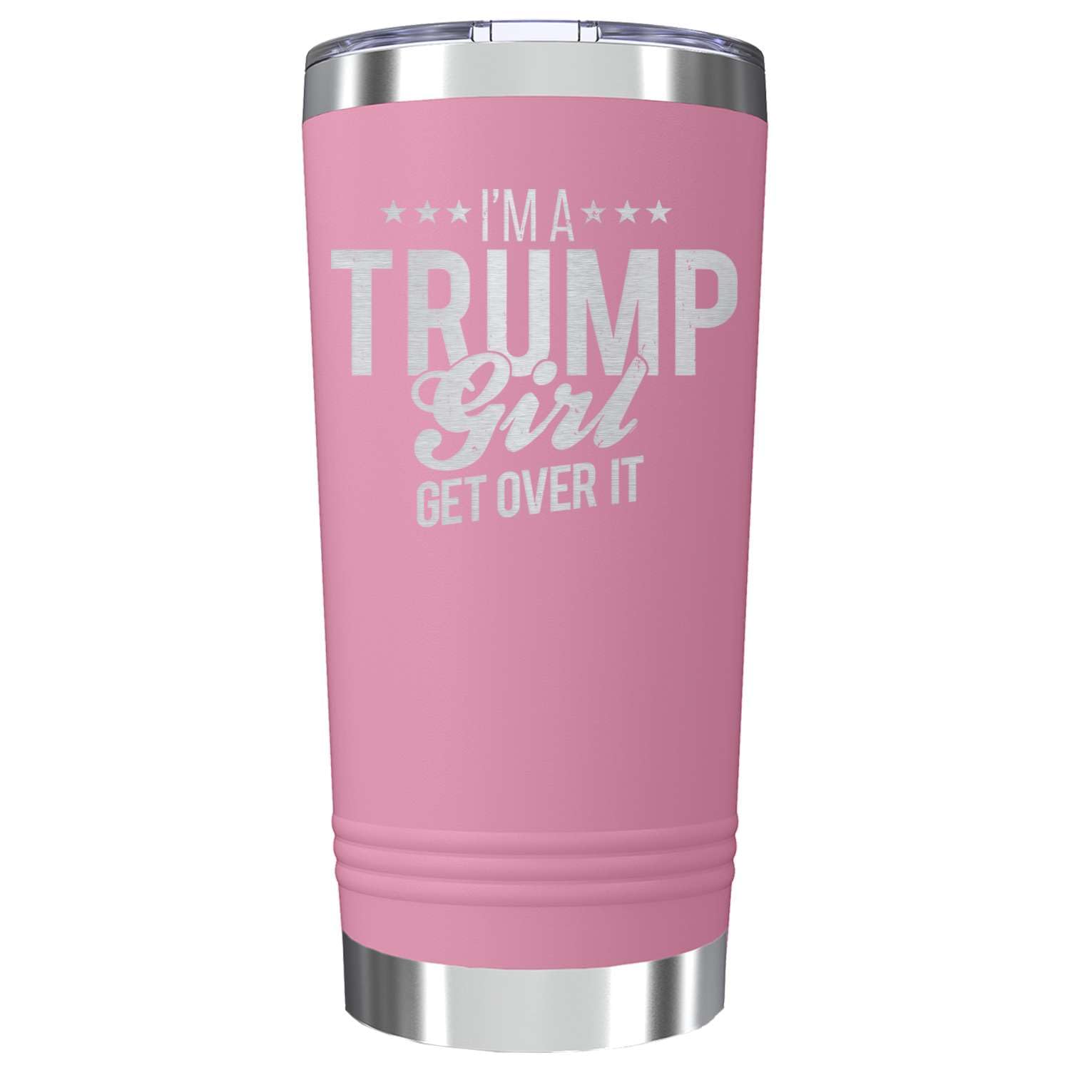 Amazon.com: I'm A Trump Girl Get Over It Stars Insulated Tumblers
