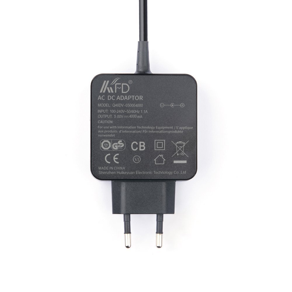KFD Netzteil 5V 4A Für Lenovo Tablets & Laptops – Inkl. EU-Stecker