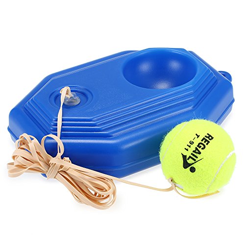 Bola de rebote, Andoer Instrutor de tênis Ferramenta de treinamento de treino de rodapé Exercício de