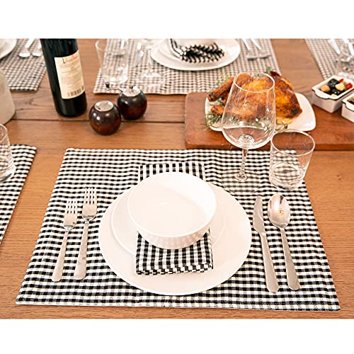 Servilletas de Tela Lush Decor 4-Unid 18x18 in miniatura 2