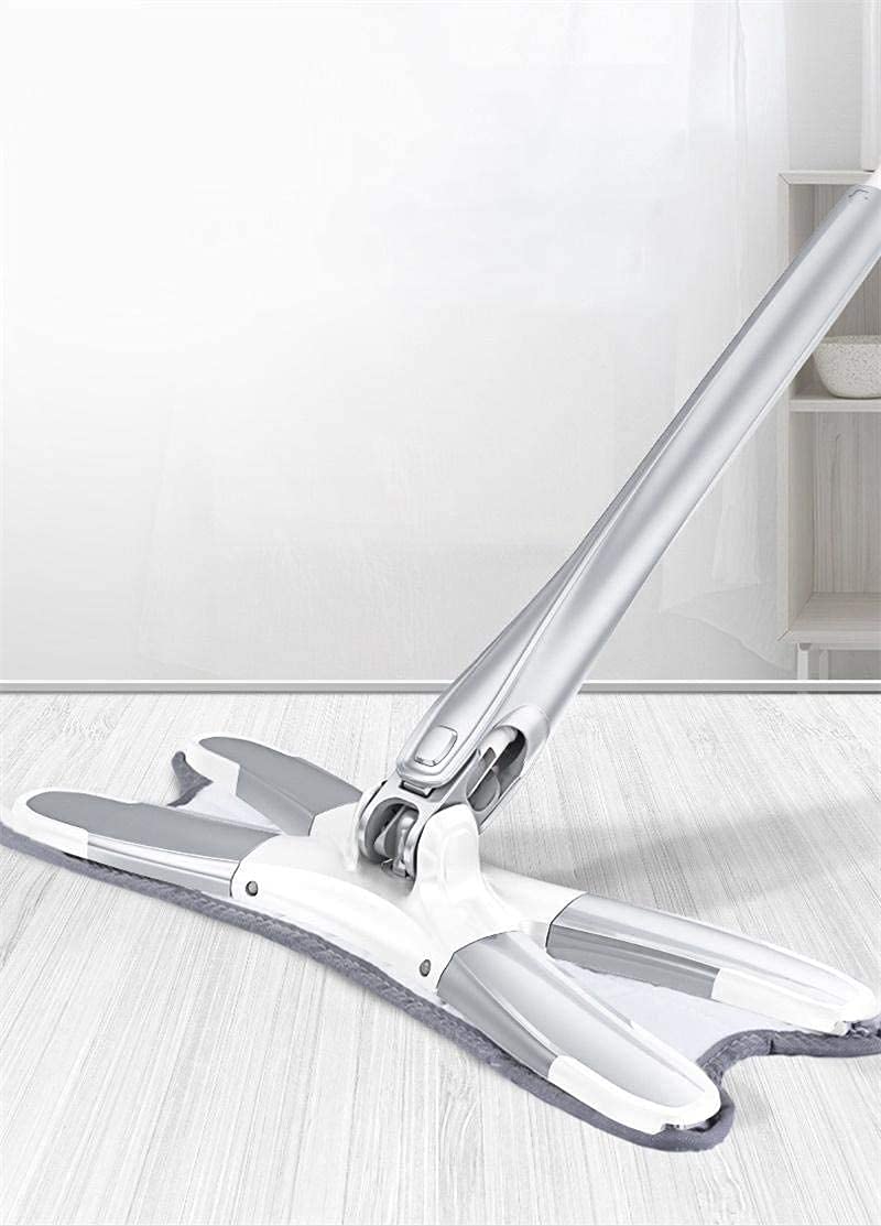 X Type 360 Cleaning Easy Rotating Mop, Grey