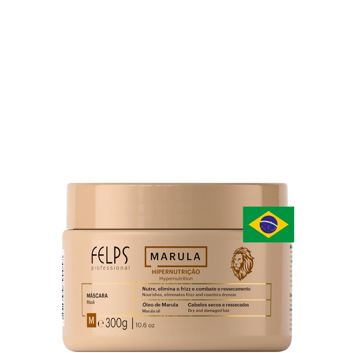 Felps Marula Hyper-Nourishing Hair Mask Treatment - 300g/10.6oz