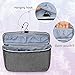 Teamoy Travel Storage Bag Compatible with Dyson Airwrap Styler, Portable Travel Organizer for Airwrap Styler and Attachments, Gray