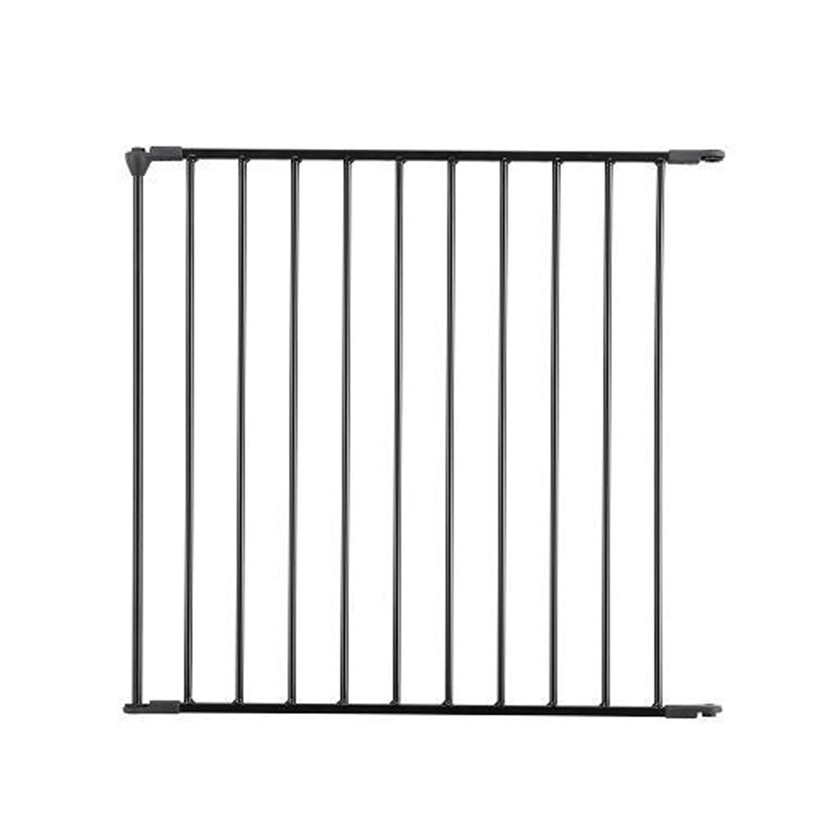 Safetots Safety Barrier for Open Plan Staircases, Extension Panel, Black, Metal, 72cm, Extension Panel for Safety Barrier for Open Plan Stairs
