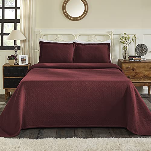 BNM Luxurious Textured Cotton Woven Jacquard Matelasse Premium Quality Bedspread Set, Oversized Bedding, Embossed Cotton Fabric, Soft, Durable, Medium Weight, Basketweave, Twin Size, Assorted Colors BNM Luxurious Textured Cotton Woven Jacquard Matelasse Premium Quality Bedspread Set, Oversized Bedding, Embossed Cotton Fabric, Soft, Durable, Medium Weight, Basketweave, Twin Size, Assorted Colors