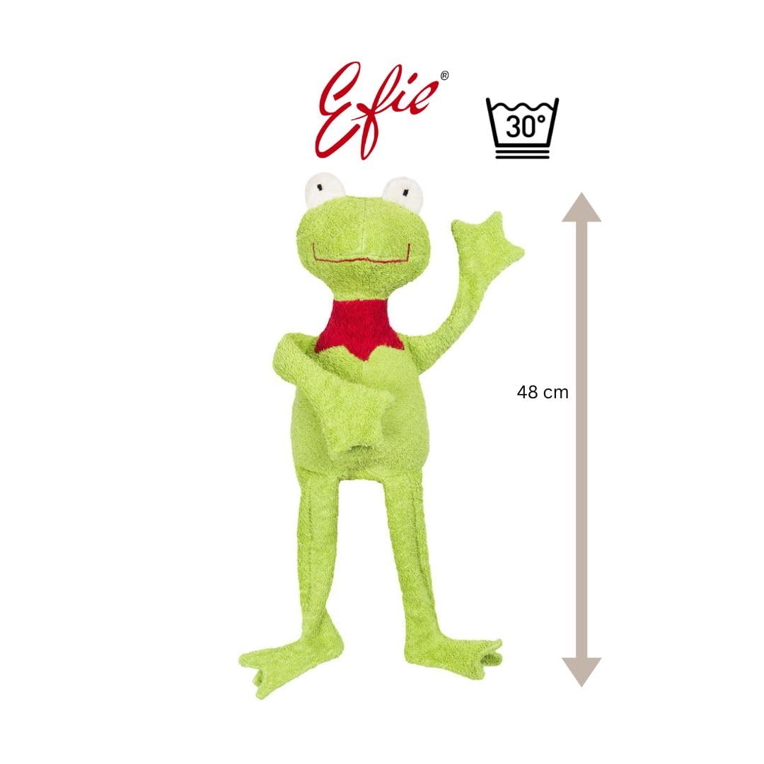 Efie gioco, Peluche & peluche a forma di rana, materiale biologico (Organic), made in Germany