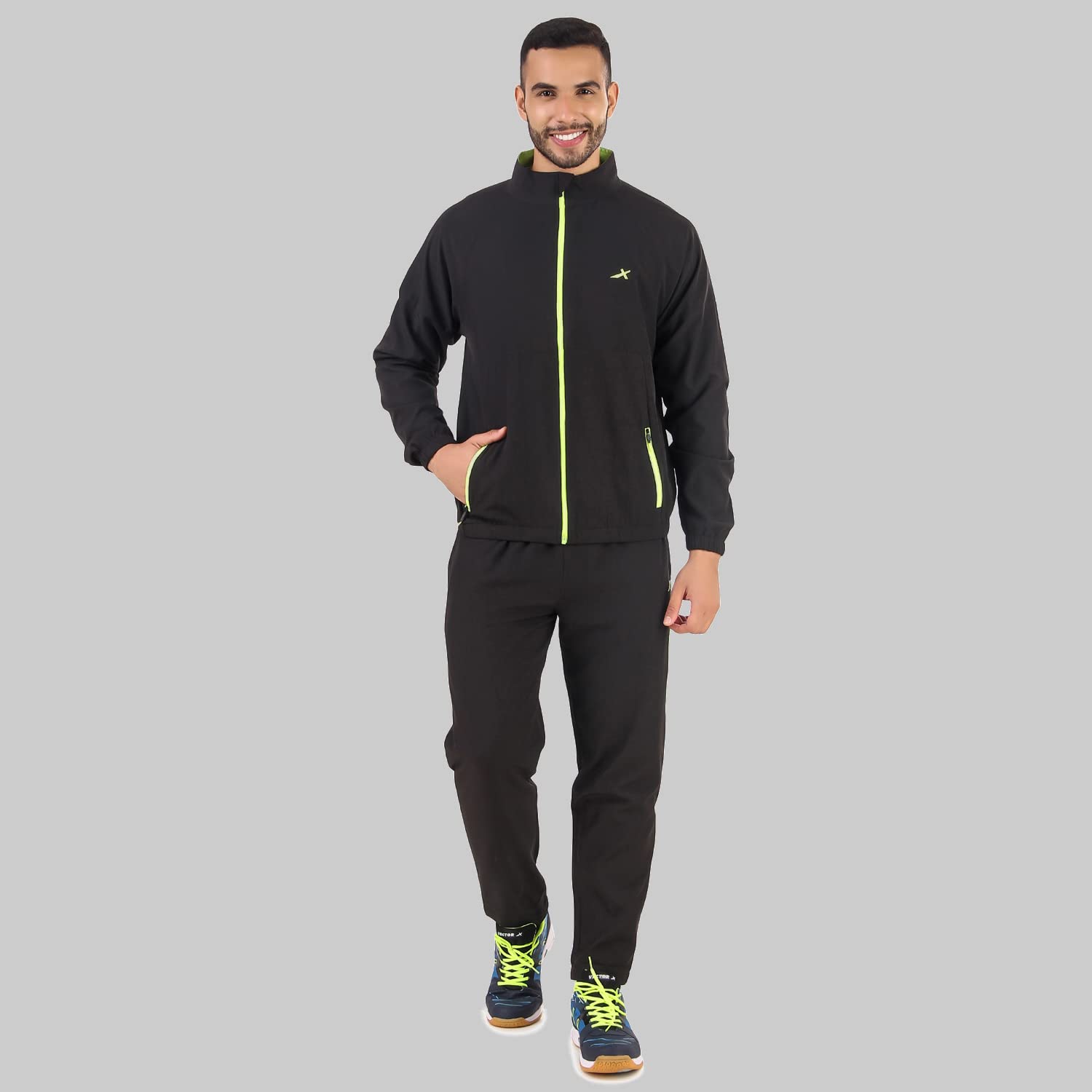 Vector X OTS-206 Men Winterwear Polyester Zipper Track Suit-picture-38