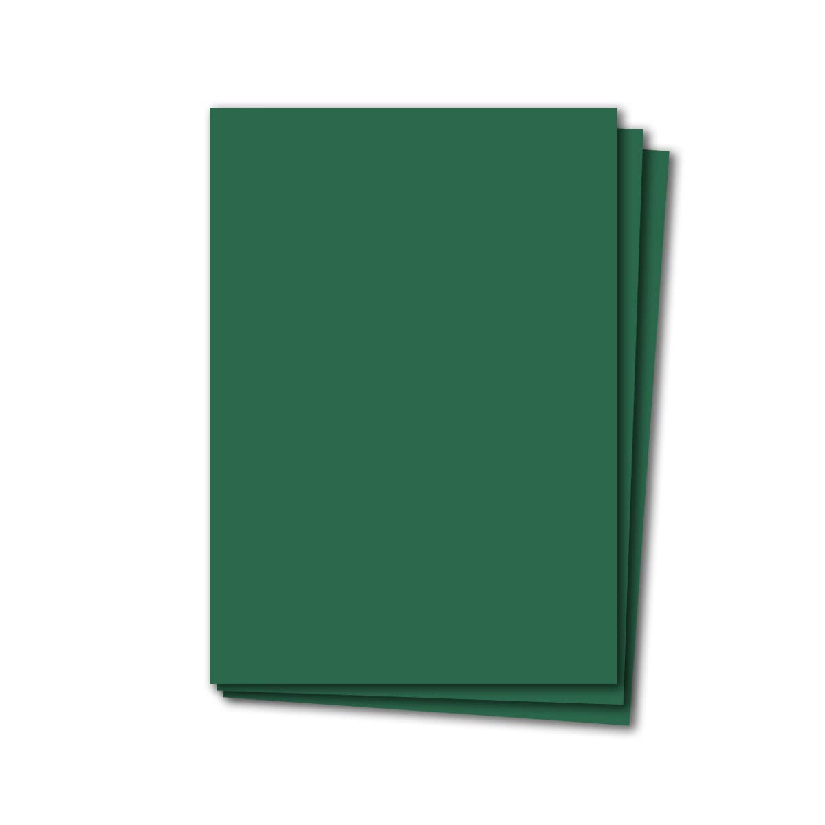 Zestaw 400 arkuszy papieru kartonowego A4, ciemnozielone, 240 g/m², 21 x 29,7 cm, karton do samodzielnego wykonania, do albumu fotograficznego, karty menu do samodzielnego wydrukowania