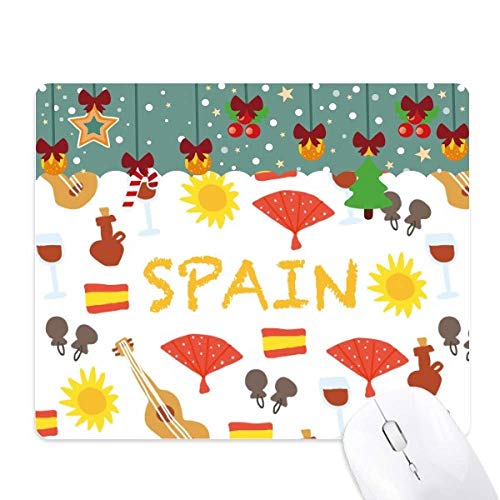 Tapis de souris Espagne Flamenco idéal pour le télétravail et bureau