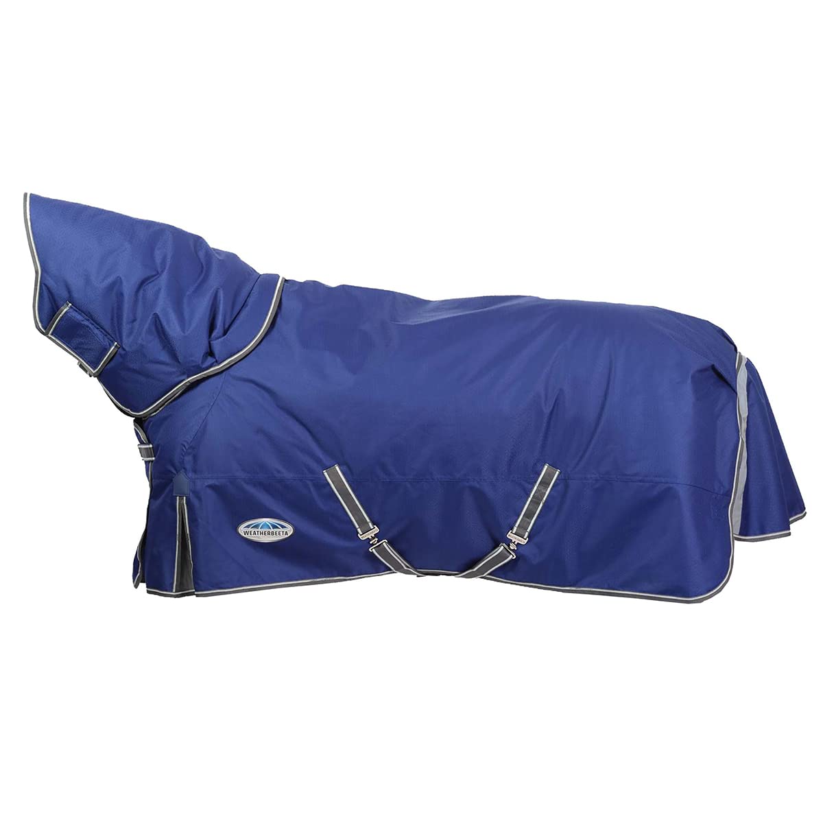 WeatherBeeta ComFiTec Premier Free II Detach-A-Neck Medium, Dark Blue/Grey/White, 66