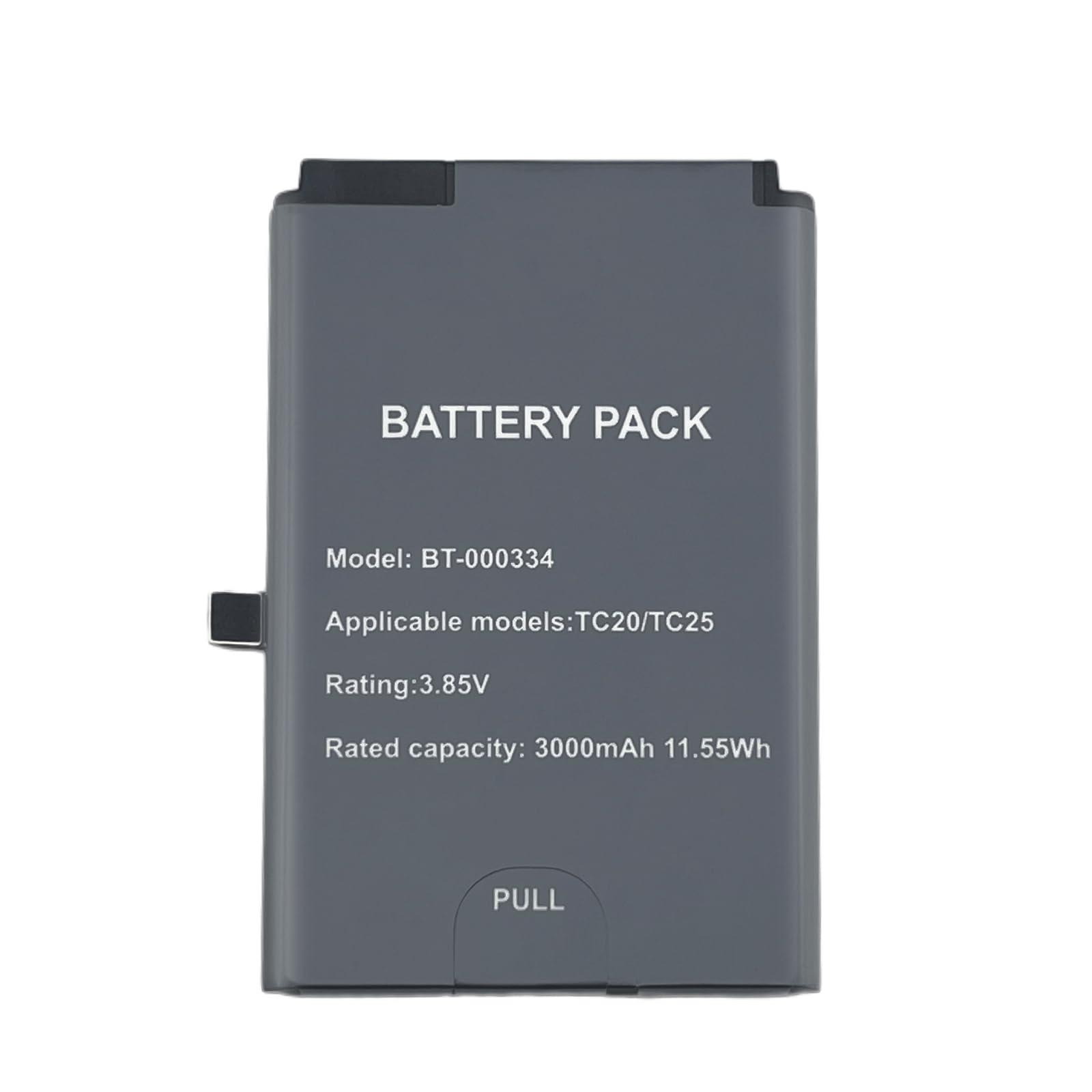DMEYMIN Replacement 3000mAh Li-ion Battery for Zebra Barcode Scanner TC20, TC25, TC25CJ, TC200J, BT-000334, BT-000334-01, BTRY-TC2X-INT1-01