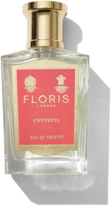Floris London Chypress Eau De Toilette (50ml) - Opulent & Elegant Floral Scent | Enhanced with Bergamot, Patchouli & Orange Flower | Perfect for Both Day & Evening Wear | Luxury Signature Scent