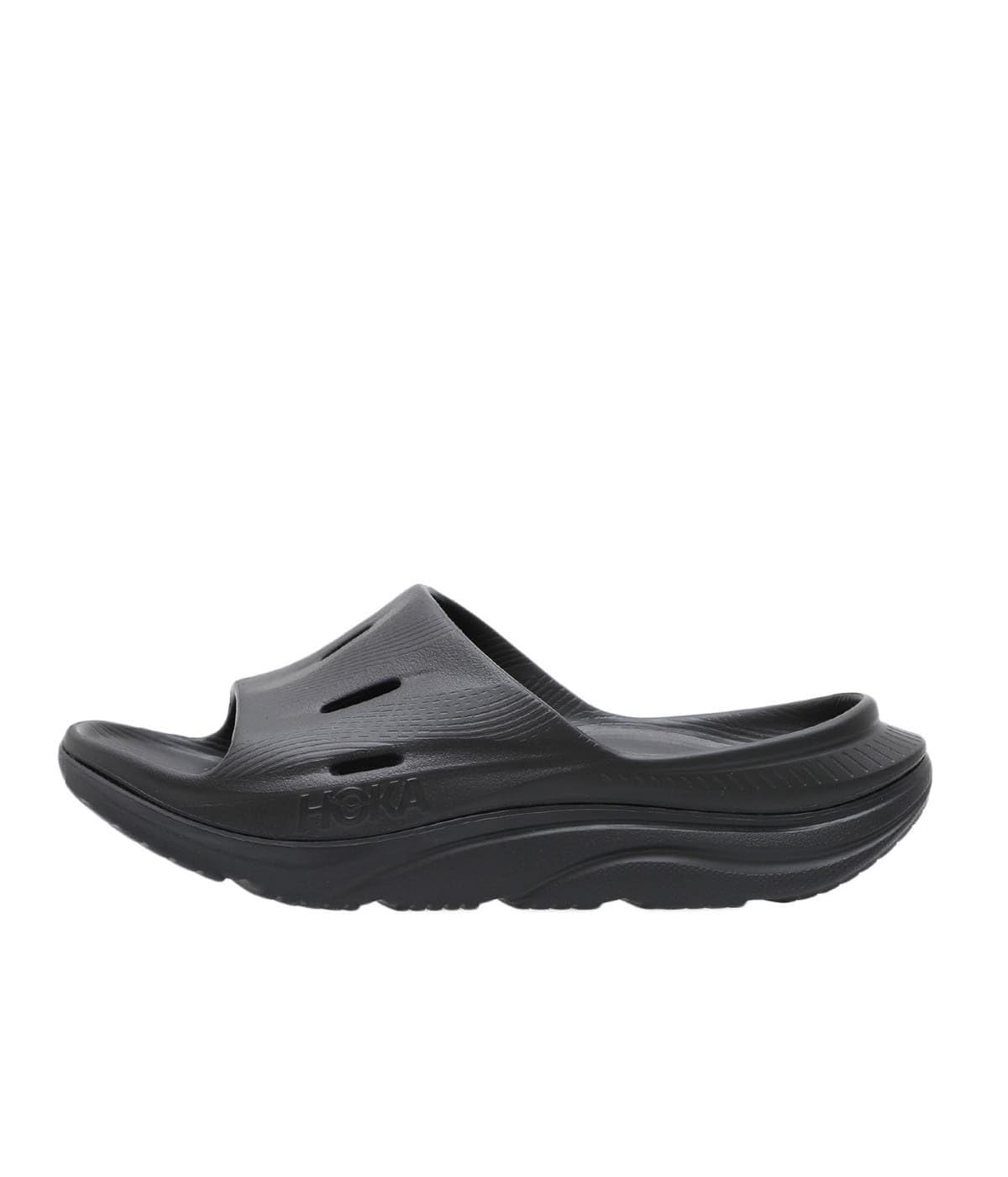 Amazon | HOKA[ホカ]U ORA RECOVERY SLIDE 3 ブラック/ブラック 27cm