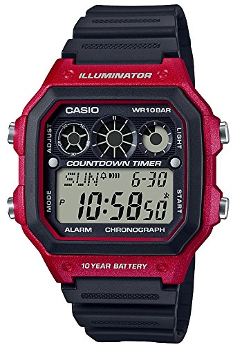 [カシオ] 腕時計 スタンダード AE-1300WH-4AJF メンズ ブラック