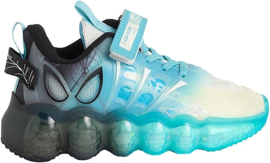 Boys Multi Textured LED Sneakers