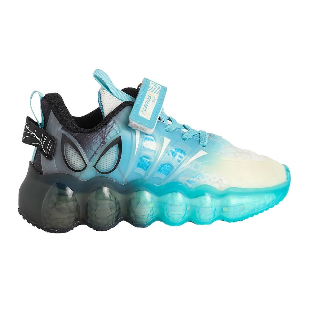 Boys Multi Textured LED Sneakers