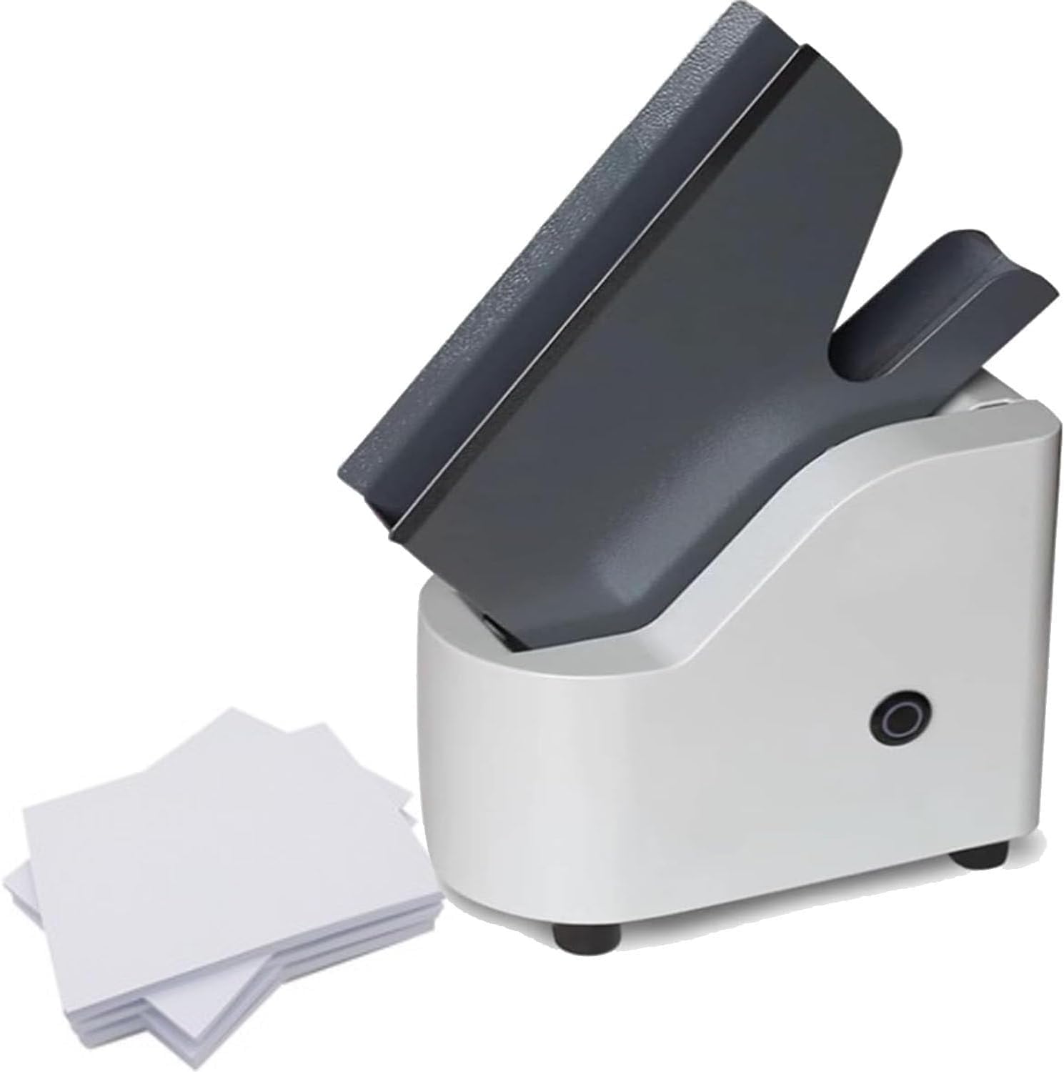 Paper Jogger automatico - Sorter carta da tavolo con supporto angolare, 18000 giri/min, slot di grande capacità per uffici e centri di copia di stampa