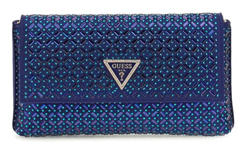 GUESS Zalina Mini Pouch Sapphire : votre compagnon des soirées citadines
