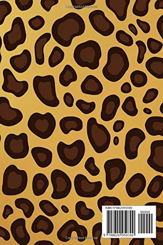 Wild Dreams notebook: Leopard print design ,6 x9 120 lined pages notebook journal.Best gift for animal lovers - Image 2