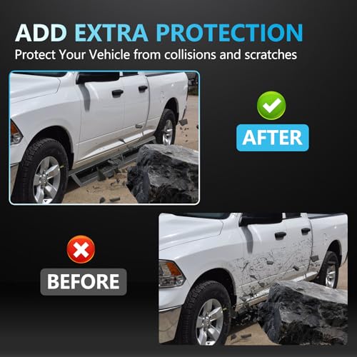Estribos para Dodge Ram Quad Cab 2019-2022 en acero carbono miniatura 7