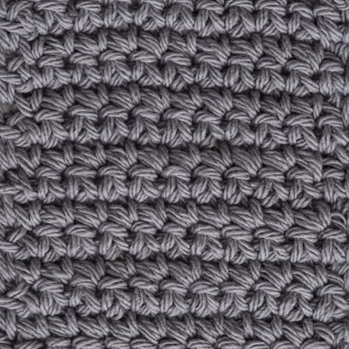 Image of Lily Sugar'n Cream 100% Cotton Yarn 6-Pack Bundle with Bella's Crafts Stitch Markers (Neutrals)