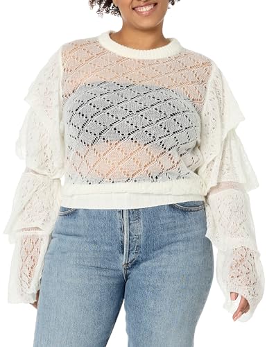 City Chic Women'S Apparel 00219157 Women'S City Chic Plus Size Estelle Sweater cover