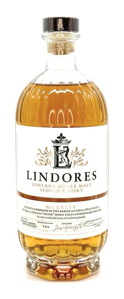 Lindores Abbey Distillery - MCDXCIV 1494 Lowland Single Malt Scotch Whisky 46% vol. 0,7l