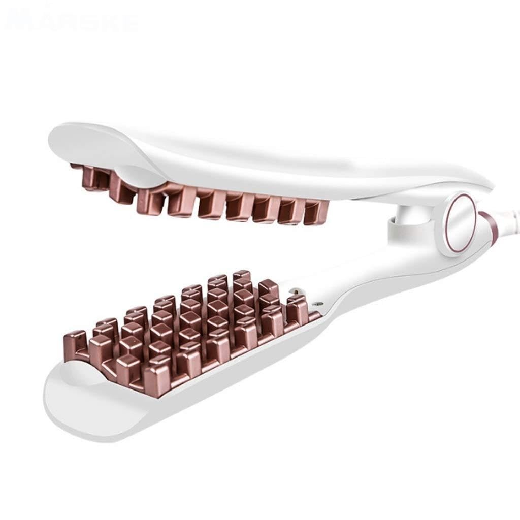 Hair Root Fluffing Iron Anti-Scald Corn Curling Tool for Volume Boost Fast Heating Root Lifter Flat Iron 10