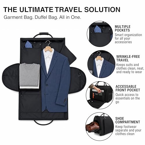 Cozy Cruiser Rolling Garment Duffle