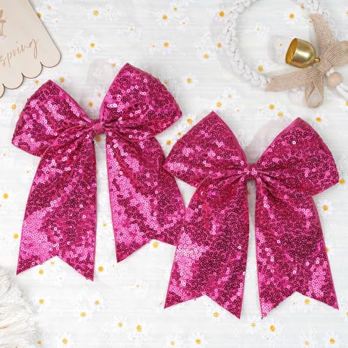 Pinzas para cabello glitter 7.5 pulgadas, set 2 piezas miniatura 6
