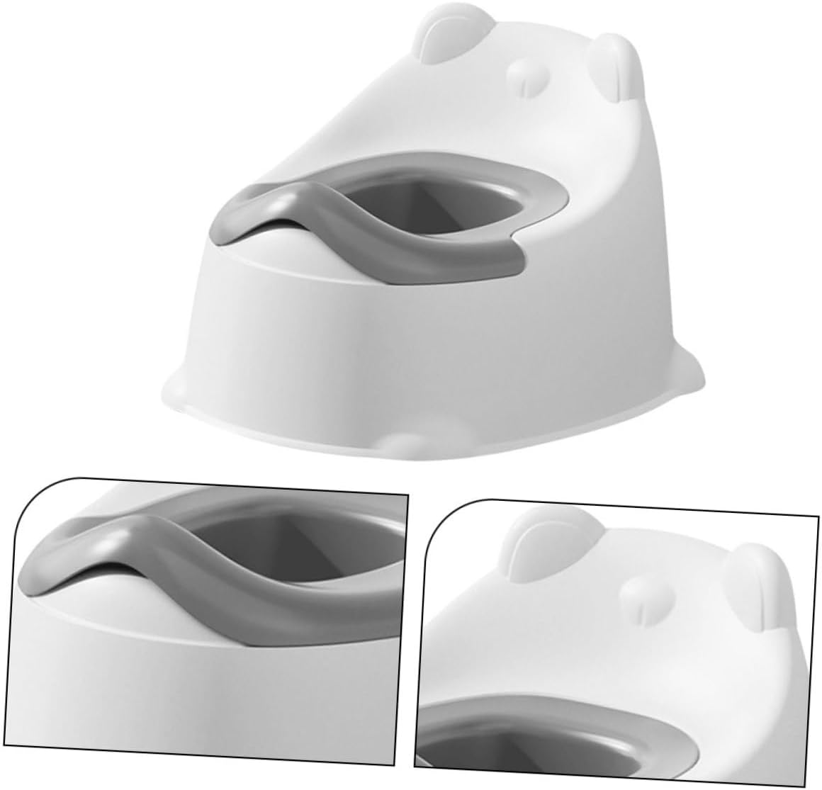 Hemobllo Easy-clean Portable Potty Training Seat Travel Potty for Toddlers Sturdy Construction Safety Base