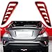 Oceson Smoked Lens LED Rear bumper Lights Safety Brake Warning Lights Driving Lights Signal Lamp For Toyota C-HR CHR 2017 2018 2019