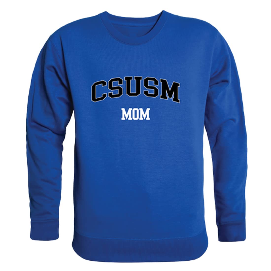 W Republic California State University, San Marcos Cougars Seal Fleece Crewneck Sweatshirts