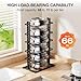 LAMU Pots and Pans Organizer for under Cabinet, 6-Tier Heavy Duty Pan Pot Organizers inside Cabinet Adjustable 14 to 24.57