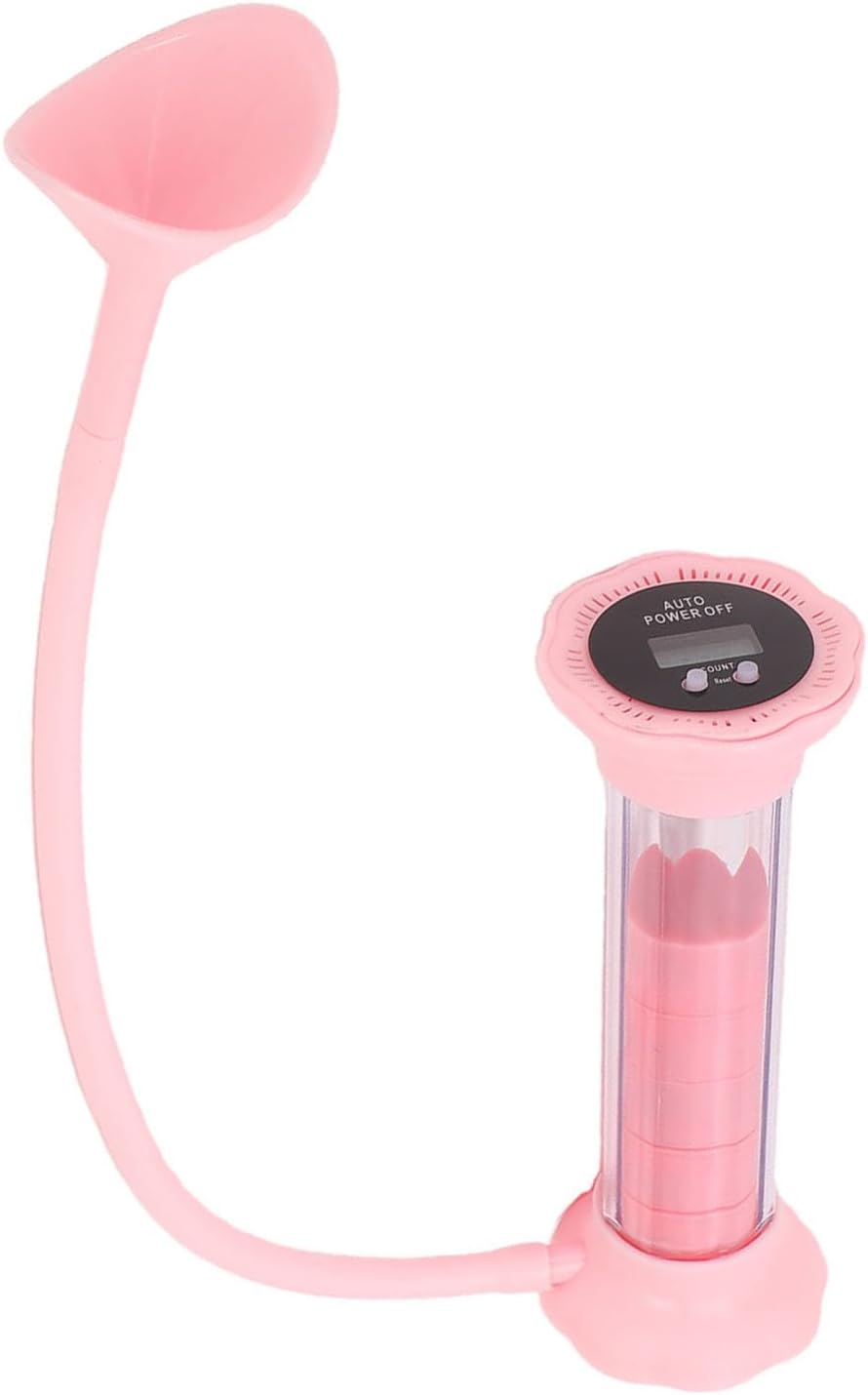 Breathing Dumbbells Adjustable Deep Breathing Trainer for Home Office Fitness Plastic 1 Unit