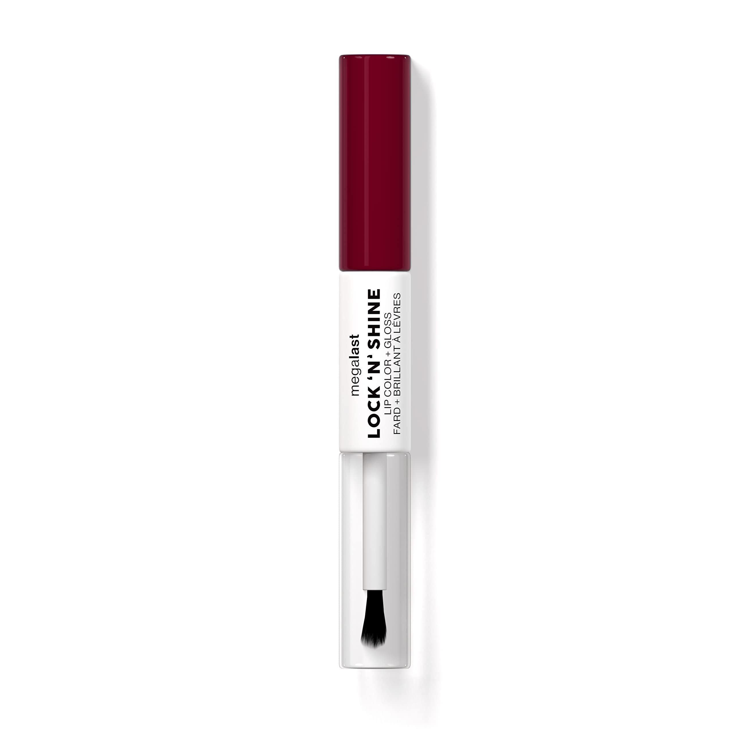 Wet n Wild Megalast Lock n' Shine, Dual-Ended Lip Color and Clear Gloss, Vitamin E and Jojoba Oil Enriched Formula - Image 4