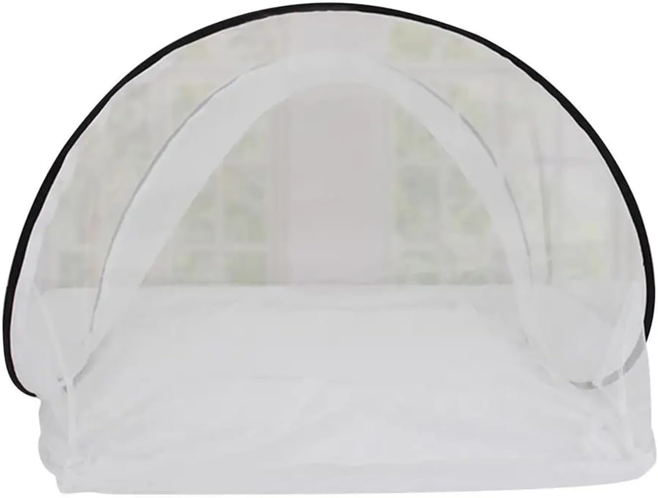 Storage Net Portable Foldable with Adjustable Fine Mesh Pop-up Camping Tent for Home Travel Single Person