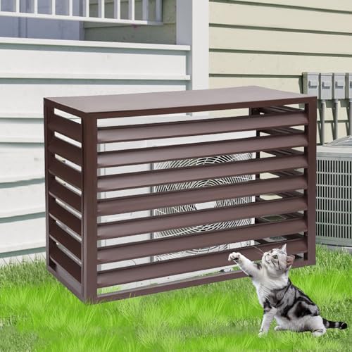 Panneaux en alliage d'aluminium de 100 cm robustes pour habiller élégamment la climatisation