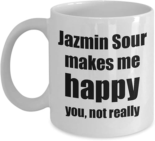 Miniatura 8 de Jazmin Sour Cocktail Mug Lover Fan Funny Gift Idea For Friend Alcohol Mixed Drink Novelty Gag Coffee Tea Cup 15 oz