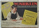  Märklin Metallbaukasten Anleitungsbuch zum Metallbaukasten Märklin Nr. 1-3 Enthält über 400 lehrreiche unterhaltende Bauvorlagen. No. 71a