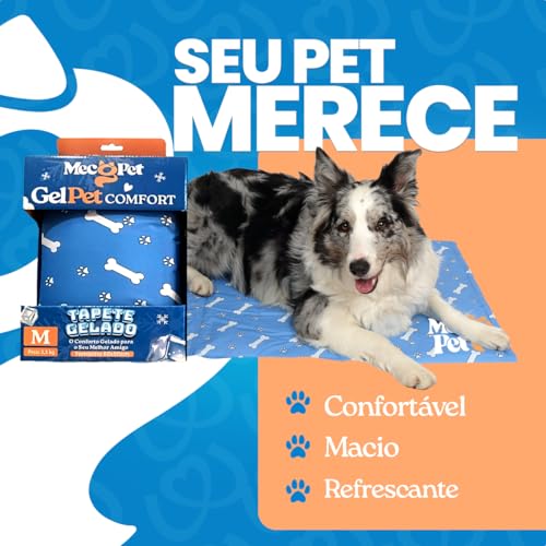 Tapete Pet Gelado 90x60cm Refrescante Para Cachorros E Gatos Superfície Térmica Portátil Tapete Fres