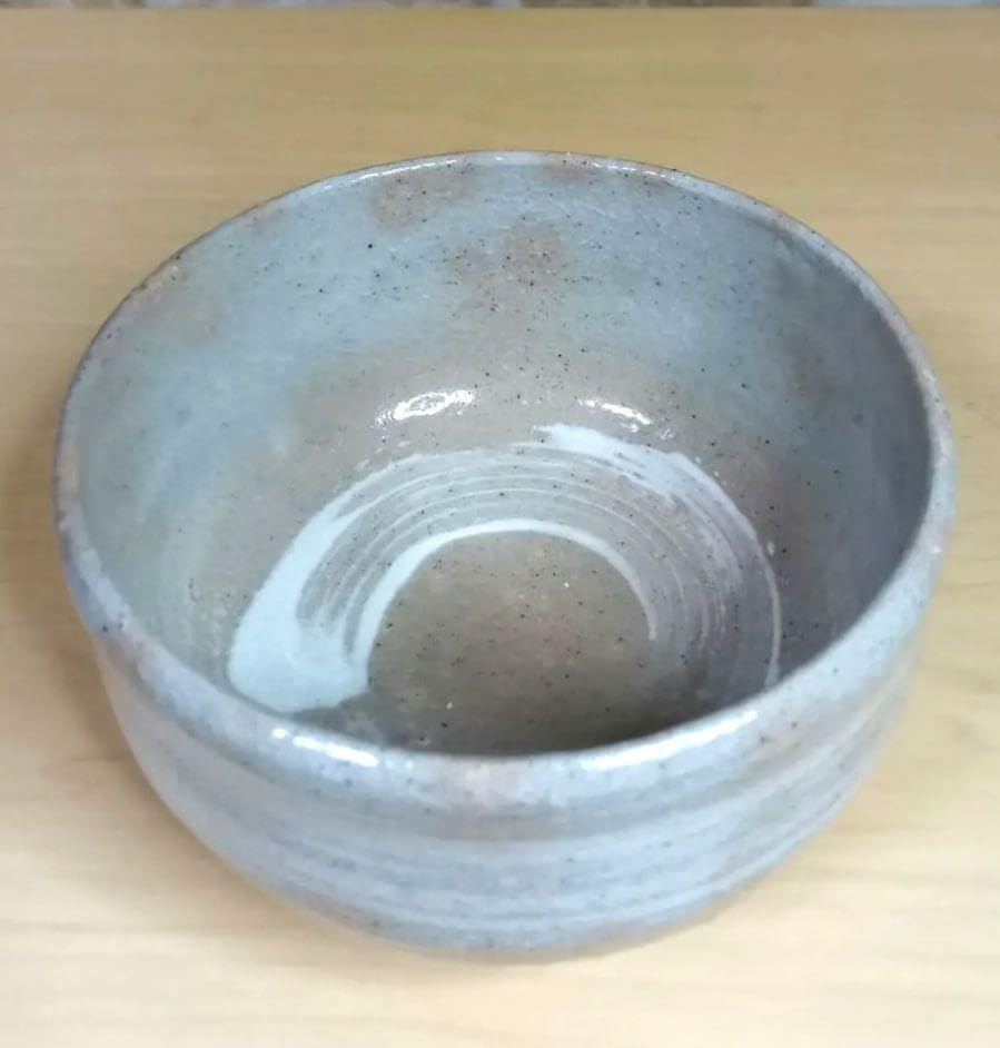 藍彩秞茶碗 昭楽作 楽焼 茶道具 共箱81 佐々木昭楽（ささきしょうらく