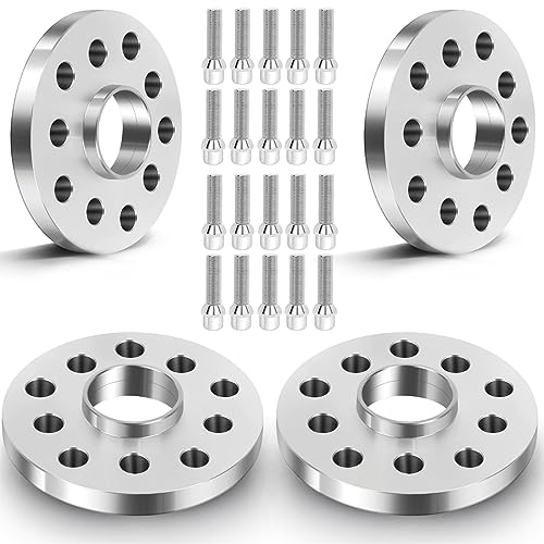 ECCPP 4PCS 17mm Thick Wheel Spacers Adapters 5x100 & 5x112 for A3 A5 A6 A8 by ECCPP - Used condition - US$54.15