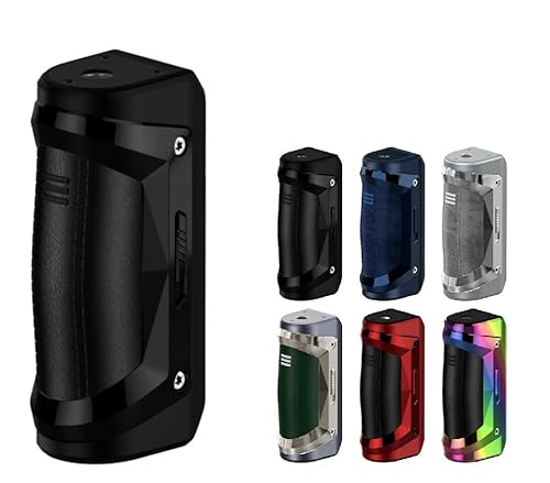 S100�iAegis Solo 2�j�{�b�N�X���b�h �ő�100W IP68�h���h�o �ϏՌ� 18650�Ή� �d�q�^�o�R MOD (Classic black)