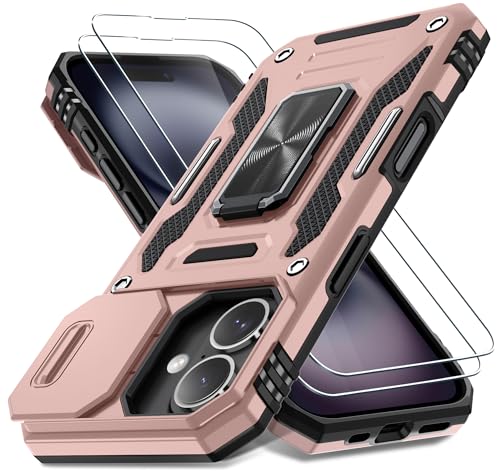 Coque iPhone 16 évitez les rayures d'appareil photo et bris d'écran avec ce pack de 2