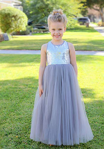 ekidsbridal Crossed Straps A-Line Flower Girl Dresses Halter Dress Junior Bridesmaid Dress Formal Dresses3