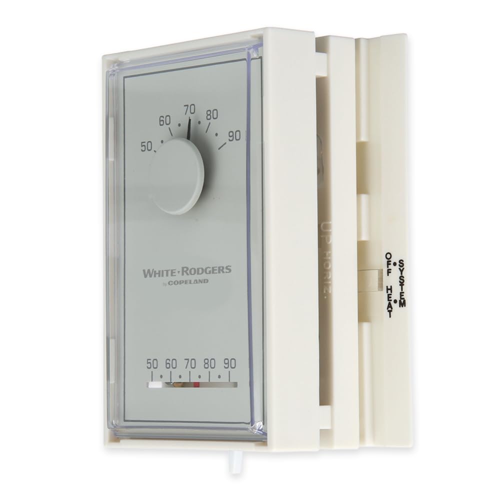 Emerson 1e50 N-301 Low V termostato meccanico, da 50 a 90 gradi F, bianco