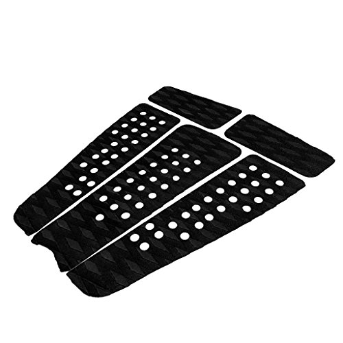 Jili Online 9X Non-Skid Front Foot Traction Pad Deck Grip & Tail Pad for Surf Board