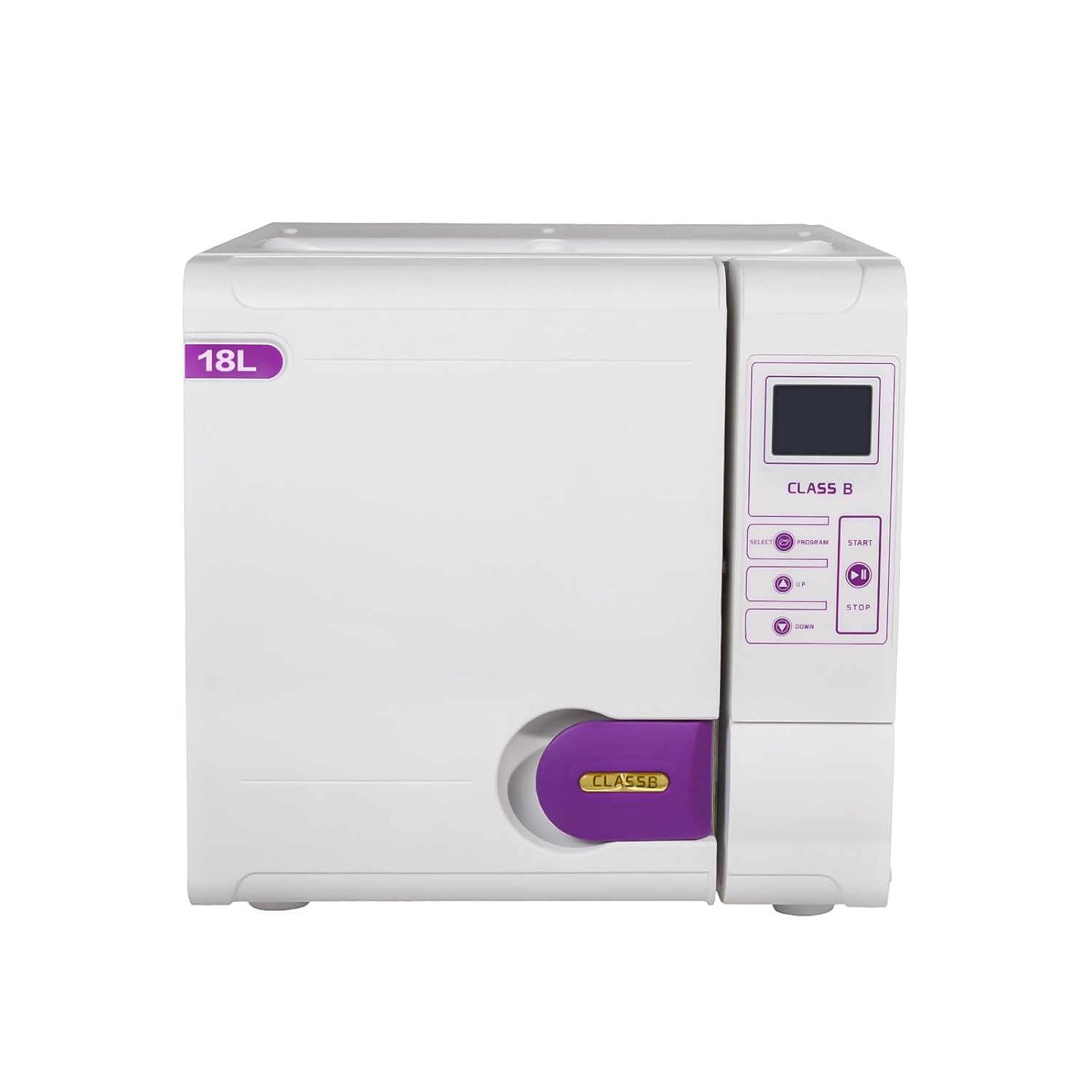 18L/23L LCD Display Lab Dampf Autoklav Sterilisator Klasse B 3 Mal Pre-Vakuum Tischplatte mit Vakuumtrocknungsfunktion (18L)