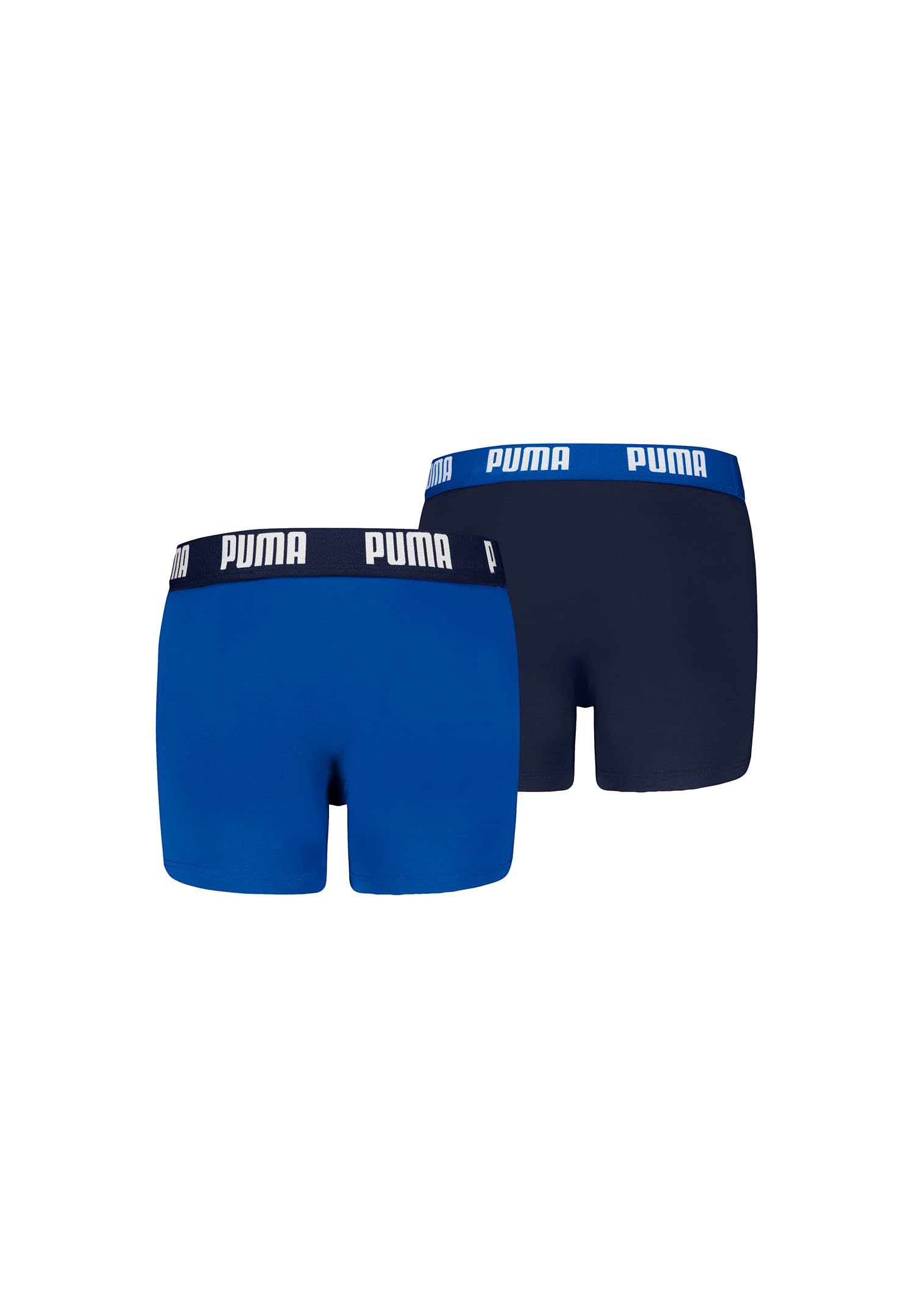 PUMA Everyday Basic Boxer chłopięce bokserki (2 sztuki), Granatowy/niebieski, 158-164